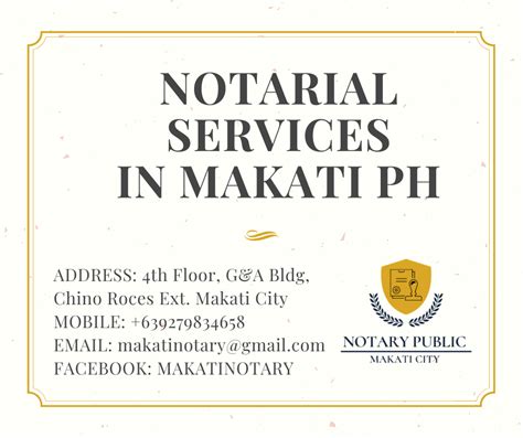 makati notary public|Notary.